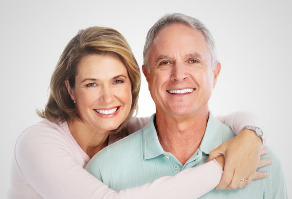 Older Couple Smiling