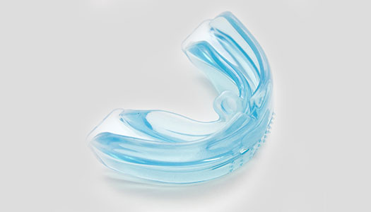 Image of a night guard or athletic mouth guard dental appliance